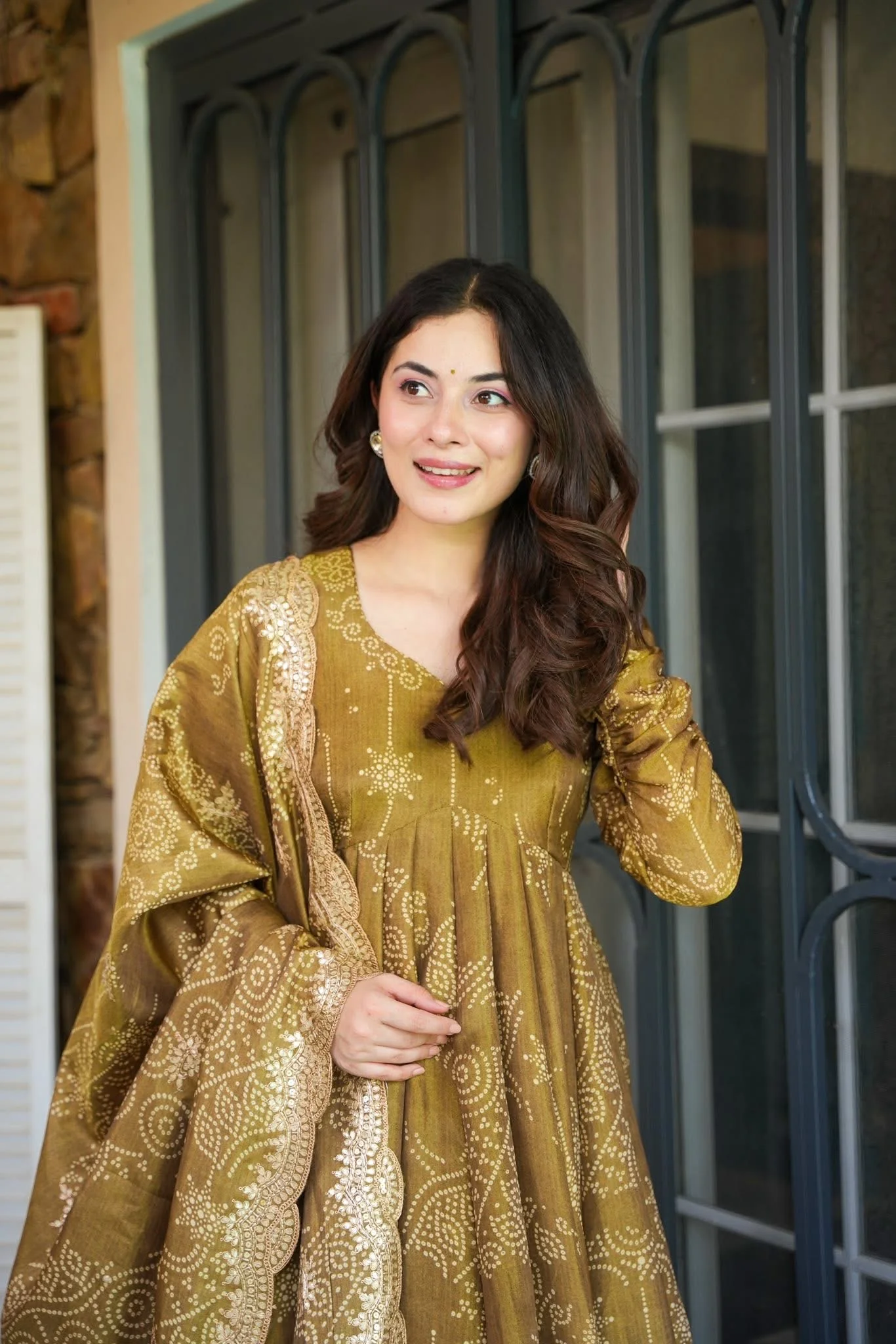 Jaipur, Clothing & Accessories, INR 6500,  Buy Idaho Earthen Grace Cosmos Kurta Set Online