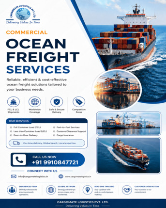 New Delhi, Cargo, Ocean Freight Services Delhi | Reliable Sea Freight & Container Shipping