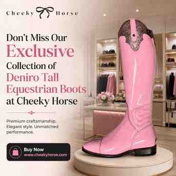 New York, Clothing & Accessories, USD 1500,  Don&rsquo;t Miss Our Exclusive Collection Of Deniro Tall Equestrian Boots At Cheeky Horse