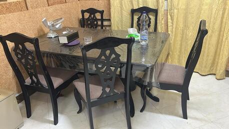 Al Malaz, Free Items, Dining Table With 6 Chairs