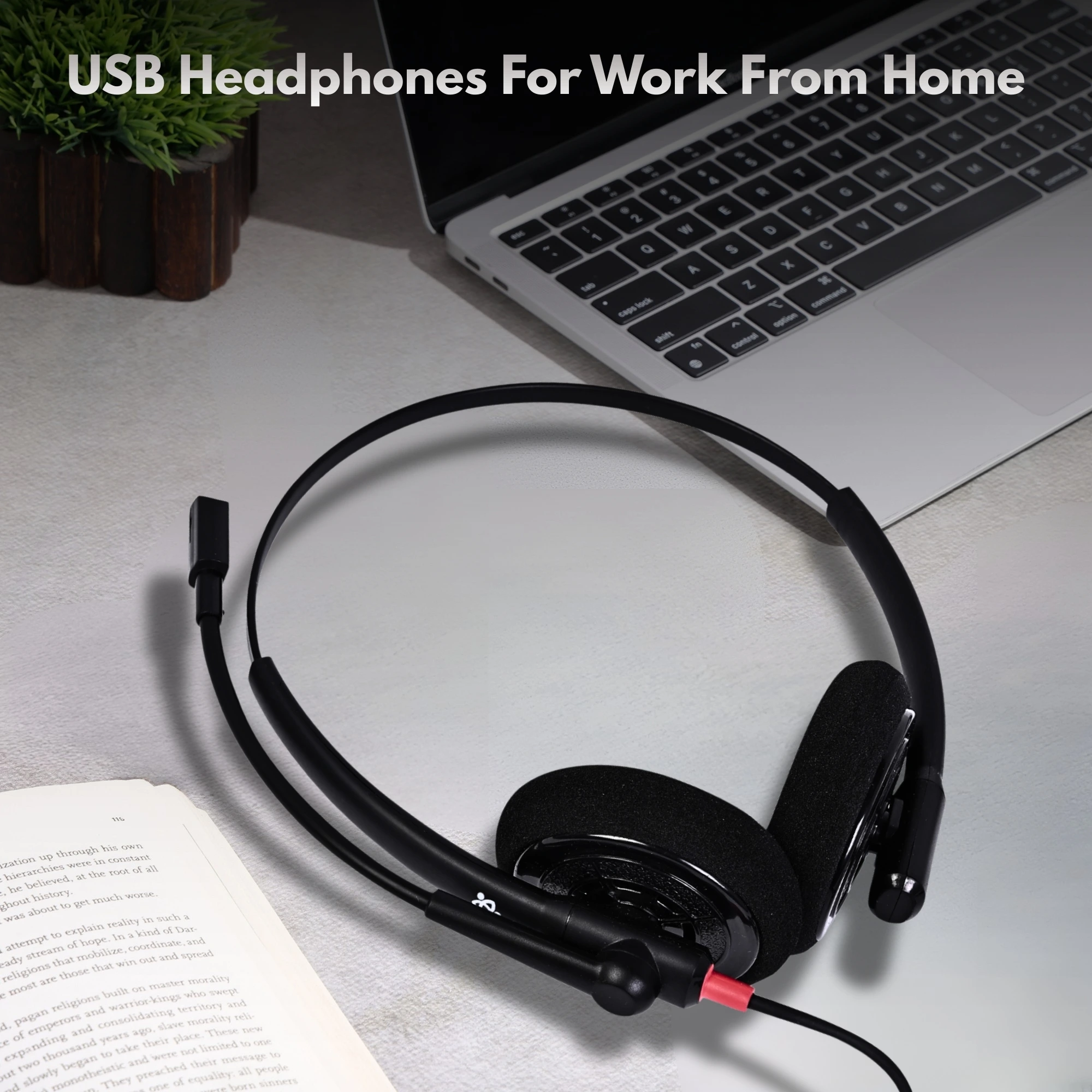 New Delhi, Electronics, INR 2265,  USB Headset With Microphone MT500 For Office & Online Meetings