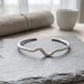 INR 13800,  Buy Now Artisan Crafted Silver Cuff Bracelet Online