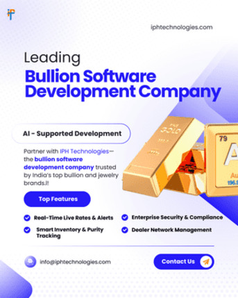Dubai, Web Design & Development, Leading Bullion Software Development Services