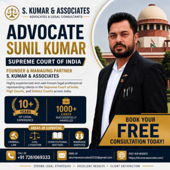 Mumbai, Legal, Best Lawyer In Patna For Civil, Criminal, Family & Supreme Court Cases | Advocate Sunil Ku