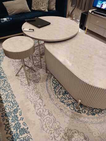 Olaya, Furniture, SAR 650,  Centre Table With 4 Side Table