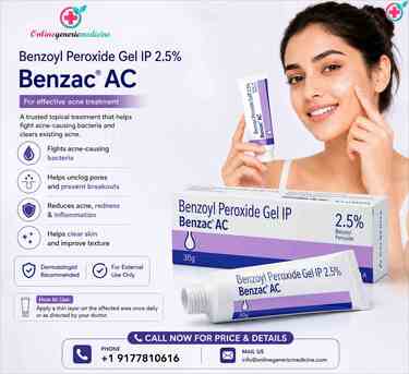 New York, Health, Benzac AC Gel (Benzoyl Peroxide) | For Skin Acne Treatment