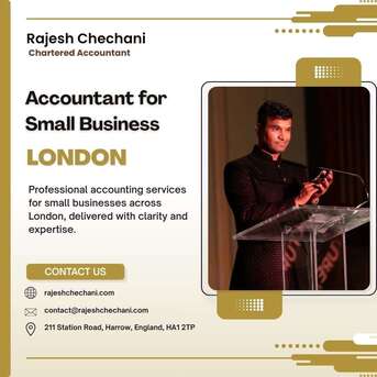 London, Accounting, Accountant For Small Business London  | Rajesh Chechani
