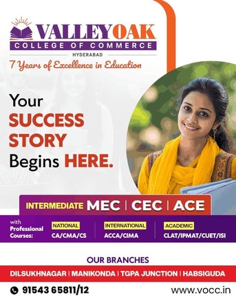 Hyderabad, Career Counseling, Best Junior College For MEC/CEC/ACE In Hyderabad | Best Commerce College In Hyderabad