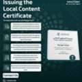 Local Content Certification With Financial Statements Issuing