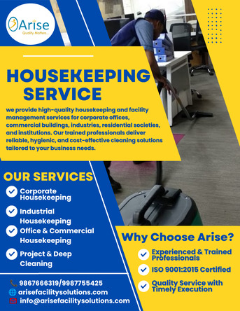 Mumbai, Cleaning, Arise Facility Solutions | Professional Housekeeping Services