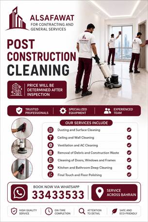 Manama, Materials, Cleaning Services