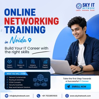 Noida, Training, What Is CCNA Training Online? Benefits And Key Features