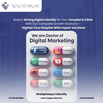 Lucknow, Businesses For Sale, Grow Your Hospital With Smart Digital Marketing Solutions