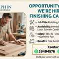 URGENT HIRING -FINISHING CARPENTER,SALARY 150-160BD