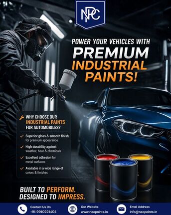 New Delhi, Household Items, Get Reliable Industrial Paints Companies In Delhi | Neo Paints