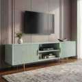 GBP 179,  Flutrina 180cm Painted TV Unit With Storage - Media Wall Cabinet