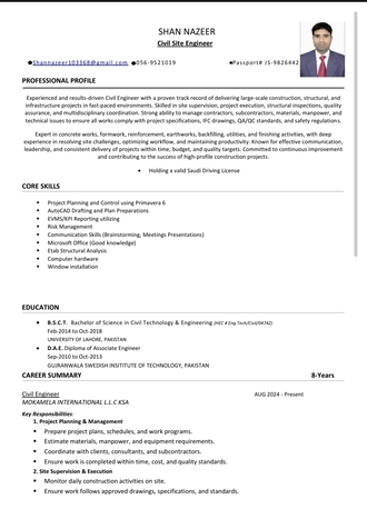 Riyadh, Job Seekers, CIVIL SITE ENGINEER