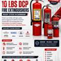 Aramco Approved, 10 LBS Dcp Fire Extinguisher Stock Available In Dammam