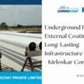 Underground Pipeline External Coating For Long-Lasting Infrastructure Protection