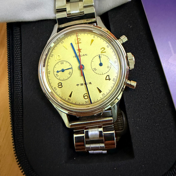Hofuf, Watches, SAR 650,  Red Star 1963 Chronograph