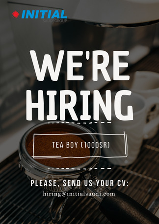 Riyadh, Jobs, Tea Boy 1000sr