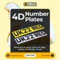 4D Number Plates Crafted For Modern Vehicle Styling