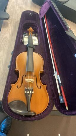 Muharraq, Musical Instruments, BHD 25,  I Would Like To Sale My Violin 4/4 With New 3 Size Sting & Rosin Not Much Used