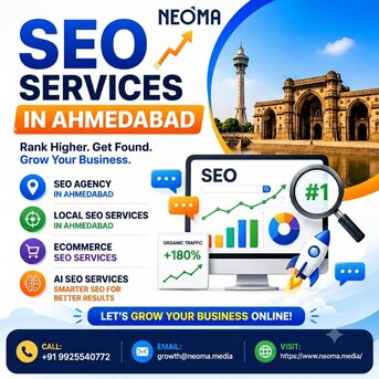 Ahmedabad, Marketing, AI SEO Services In Ahmedabad For Local, Ecommerce Businesses