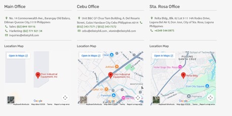 Quezon City, Heavy Equipment, Elixir Industrial Inc