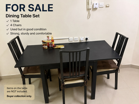Riyadh, Furniture, SAR 1199,  Used Household Items For Sale &ndash; IKEA Sofa, Dining Table, Wardrobes & More