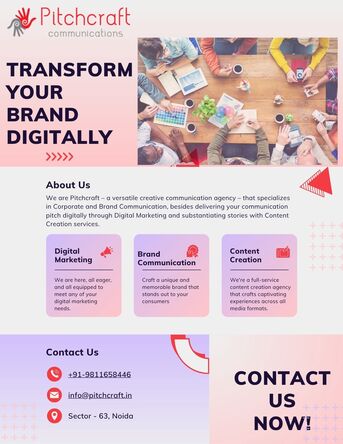 New Delhi, Marketing, Corporate Presentation Design Services | Pitchcraft