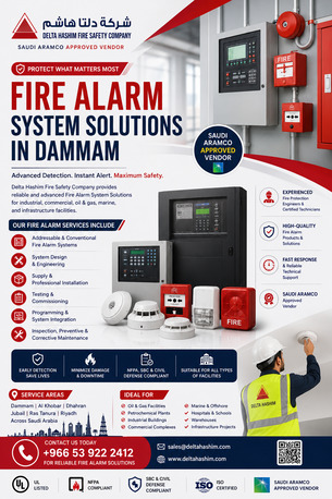 Dammam, Technical, Fire Alarm System, Supply, Installation And Maintenance Services In Dammam