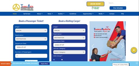Manila, Cargo, Trans-Asia Shipping Lines, Inc. | Cebu Shipping Company