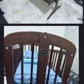SAR 175,  I Would Like To Sell Baby Wooden Crib And Baby Walker