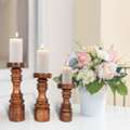 USD 35,  Buy Durable Wooden Candle Holder Online For Festivals, Weddings & Everyday Décor &ndash; Perilla