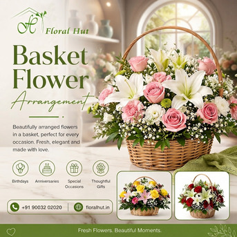 Chennai, Florist, Flower Basket Delivery In Chennai