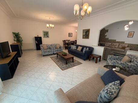 Amman, Apartments, Flats, Houses & Villas, JOD 90000/year,  Furnished,  2 BR,  165 Sq. Meter,  Ground Floor Apartment For Rent