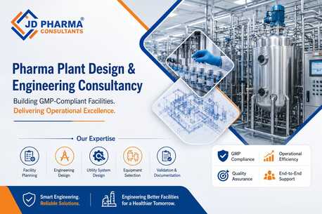Indore, Construction, Pharma Plant Design & Engineering Consultancy Services In India