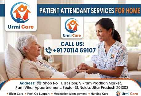 Noida, Health, Patient Attendant Services For Home