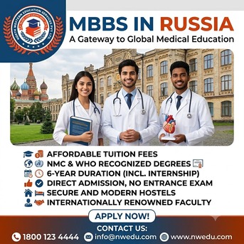 Mumbai, Counseling, 🌍 MBBS In Russia – Your Future In Medicine Starts Here!