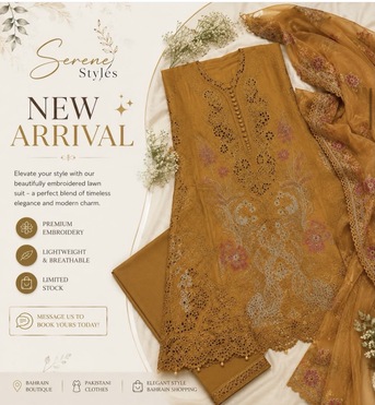 Juffair, Clothing & Accessories, BHD 12,  Grace In Every Thread | Serene Styles ✨