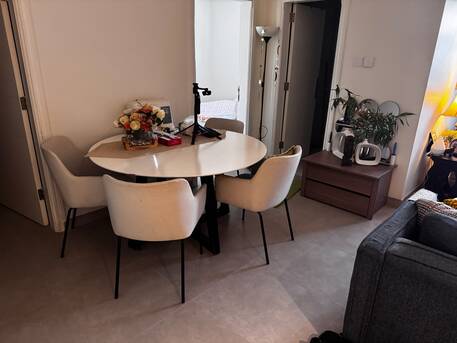 Al Wizarat, Furniture, SAR 550,  6-Seater Dining Table Set For Sale IKEA