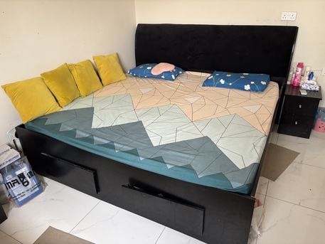 Jeddah, Furniture, SAR 500,  Supen King Size Bed (200x200) With Mattress