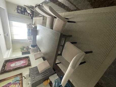 Al Sulaymaniyyah, Furniture, SAR 1950,  Dining Table And Six Chairs