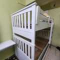 SAR 800,  BUNK BED**DOUBLE BED*BIG WARDROBE*FOR SALE -Good Condition-Price 800 SAR- Price Negotiable