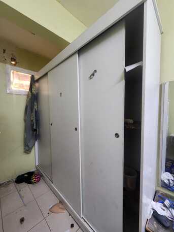 Al Wizarat, Furniture, SAR 800,  BUNK BED**DOUBLE BED*BIG WARDROBE*FOR SALE -Good Condition-Price 800 SAR- Price Negotiable