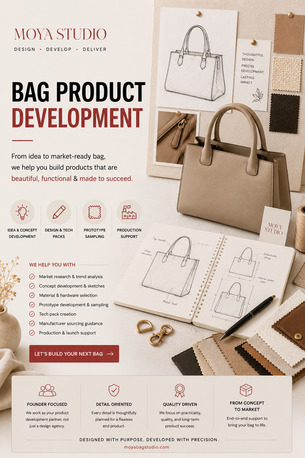 New York, Business, Professional Bag Product Development For Fashion Brands