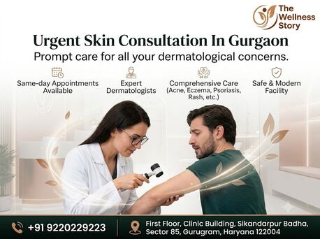 Gurgaon, Education, Urgent Skin Consultation In Gurgaon &ndash; Same-Day Skin Care | Wellness Story