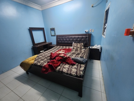 Khobar, Furniture, SAR 700,  Double Bed With Mattres, Cupboard And Dressing Table For Sale