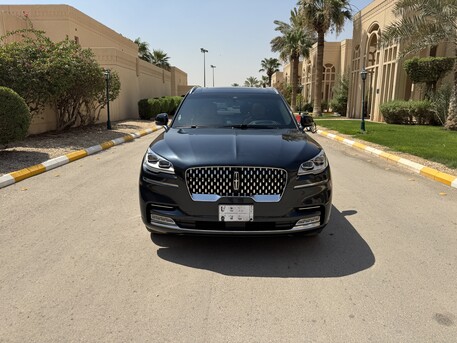 Al Yarmouk, Vehicles, Cars & Trucks , SAR 265000,  Lincoln Aviator,  2024,  Automatic,  26000 KM,  Private Sale |  Black Label Presidential |  MY | Stone Blue | 3.0L V6 T